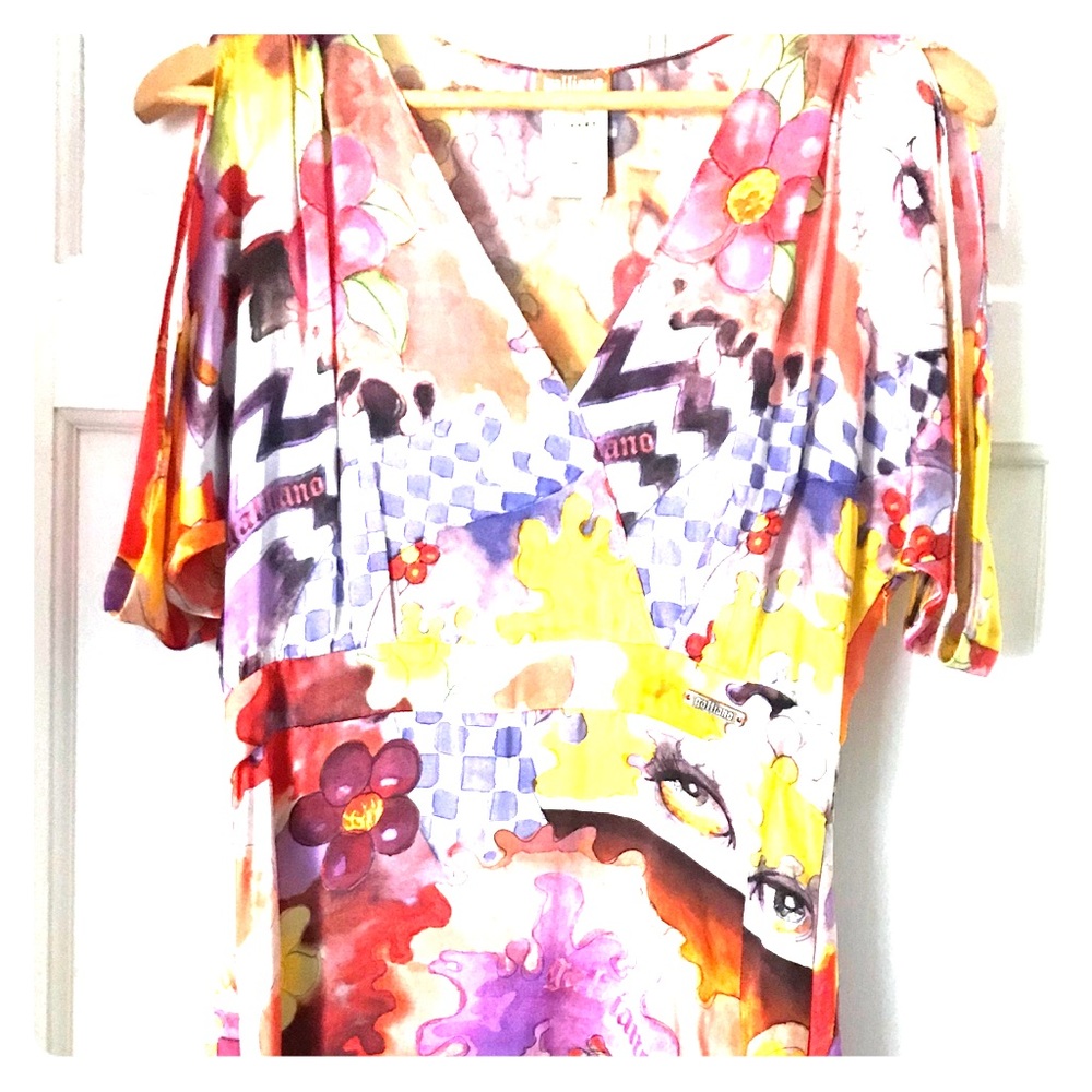 Designer Silk cold should dress